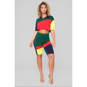 ( SOLD) Fashion Nova Freshest On The Block Set